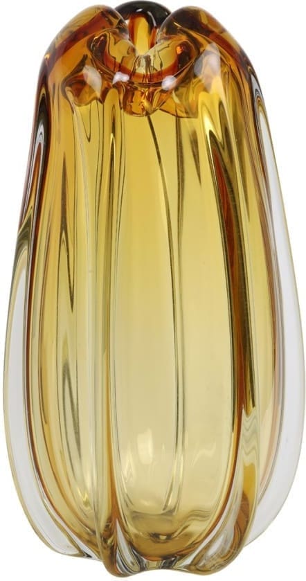 Light & Living Vaas Murela - glas amber Oranje Vaas