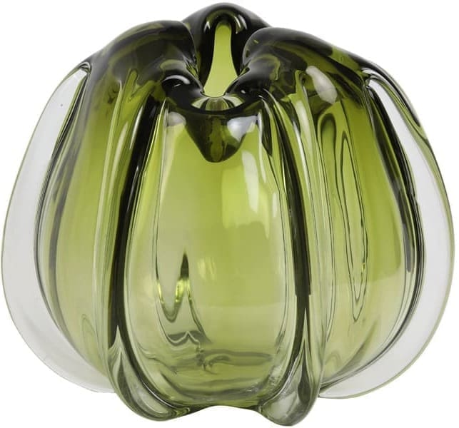 Light & Living Vaas Murela - glas olijf groen Groen Vaas