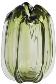 Light & Living Vaas Murela - glas olijf groen Groen Vaas