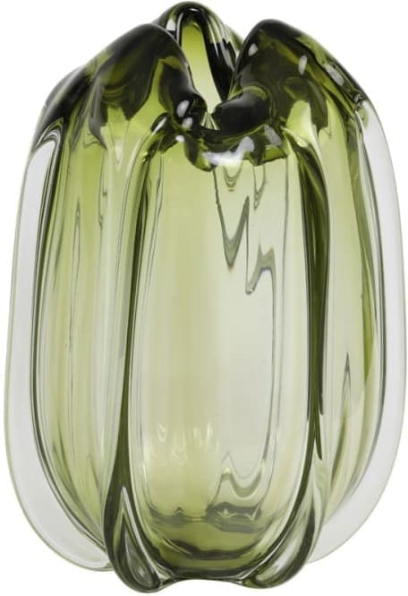 Light & Living Vaas Murela - glas olijf groen Groen Vaas