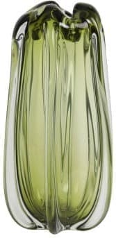 Light & Living Vaas Murela - glas olijf groen Groen Vaas