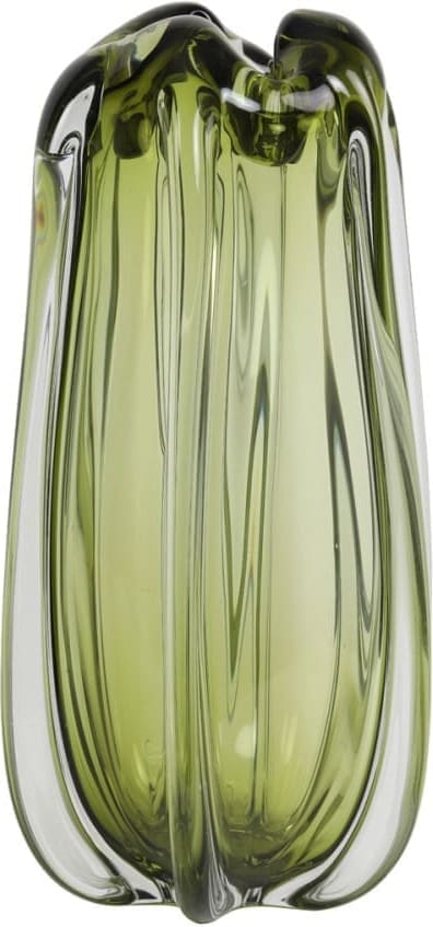 Light & Living Vaas Murela - glas olijf groen Groen Vaas