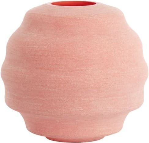 Light & Living Vaas Nayoro - glas koraal Rood Vaas
