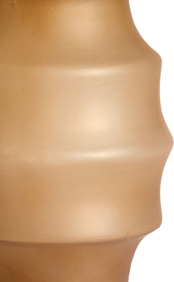 Light & Living Vaas Nayoro - glas mat amber Bruin Vaas