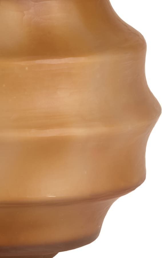 Light & Living Vaas Nayoro - glas mat amber Bruin Vaas