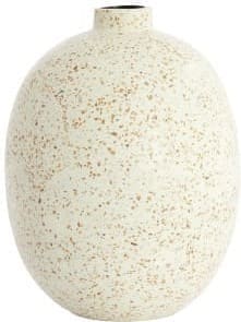 Light & Living Vaas Orxeta - terrazzo crème Wit Vaas