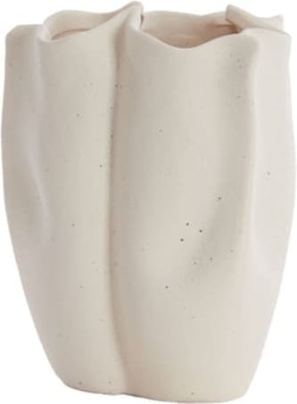Light & Living Vaas Sanguli - keramiek crème Wit Vaas