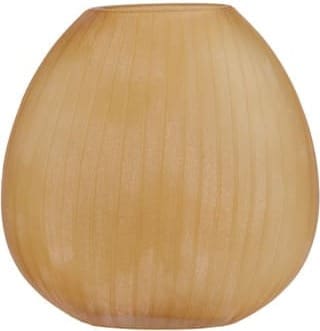 Light & Living Vaas Santino - glas mat amber Oranje Vaas
