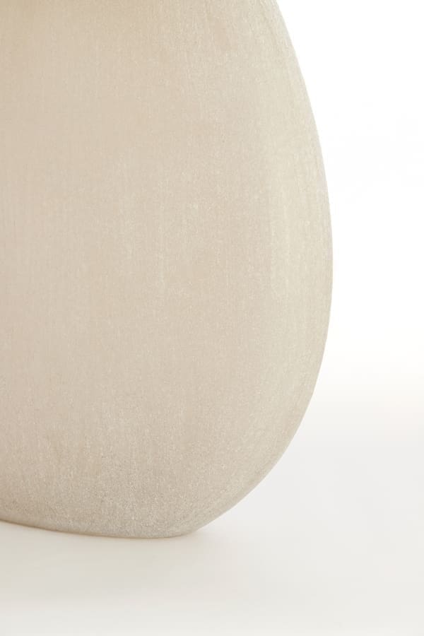 Light & Living Vaas Santino - glas mat licht bruin Bruin Vaas