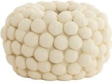 Light & Living Vaas Sea Urchin - URCHIN crème Wit Vaas