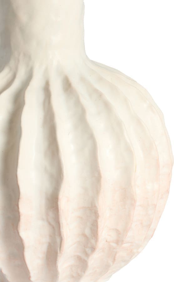 Light & Living Vaas Senago - keramiek crème Wit Vaas