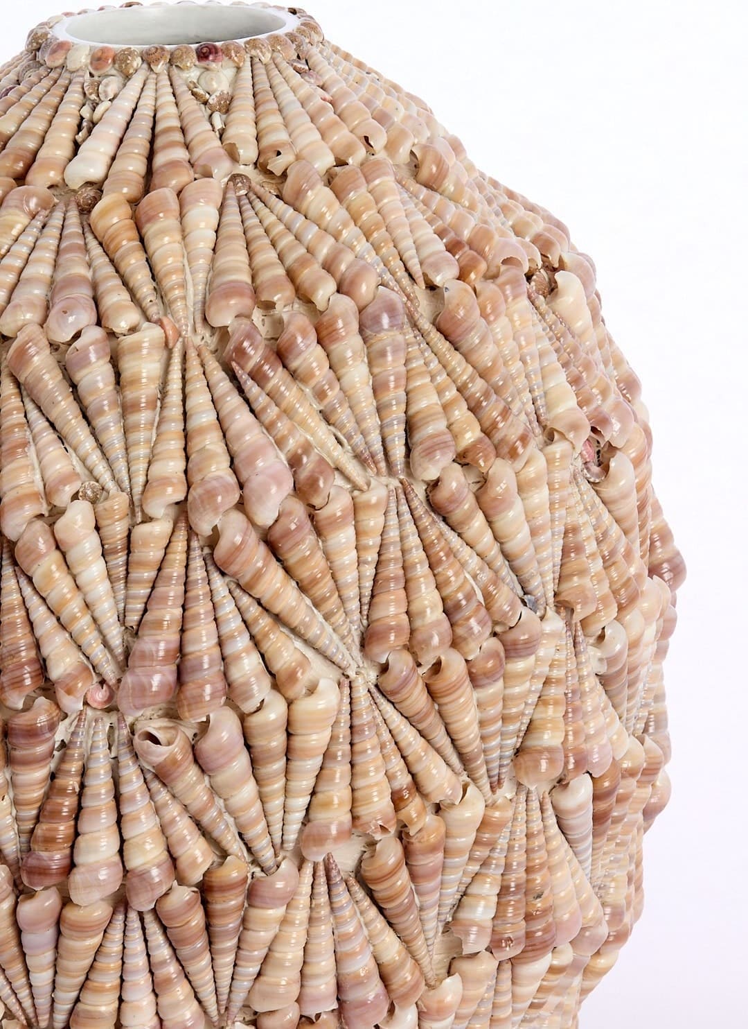 Light & Living Vaas Shell - zand-taupe Bruin Vaas