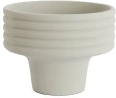 Light & Living Vaas Sylva - keramiek crème Wit Vaas