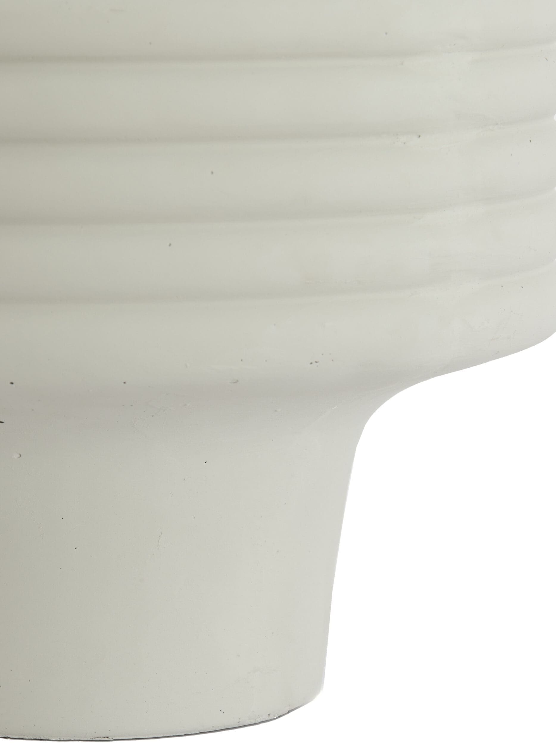 Light & Living Vaas Sylva - keramiek crème Wit Vaas