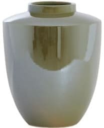 Light & Living Vaas Talea - keramiek olie licht groen Groen Vaas