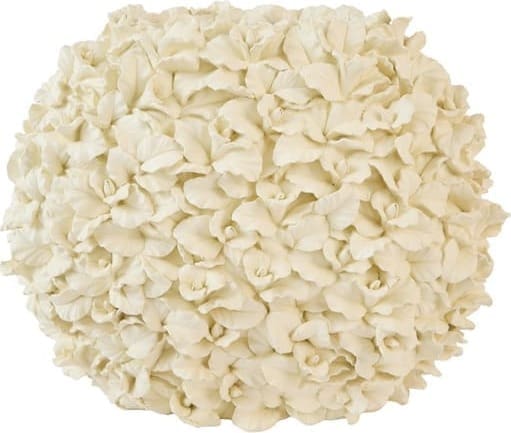 Light & Living Vaas Velina - crème Wit Vaas