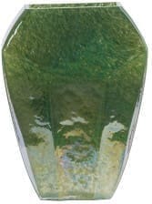 Light & Living Vaas Vionna - glas donker groen luster Groen Vaas