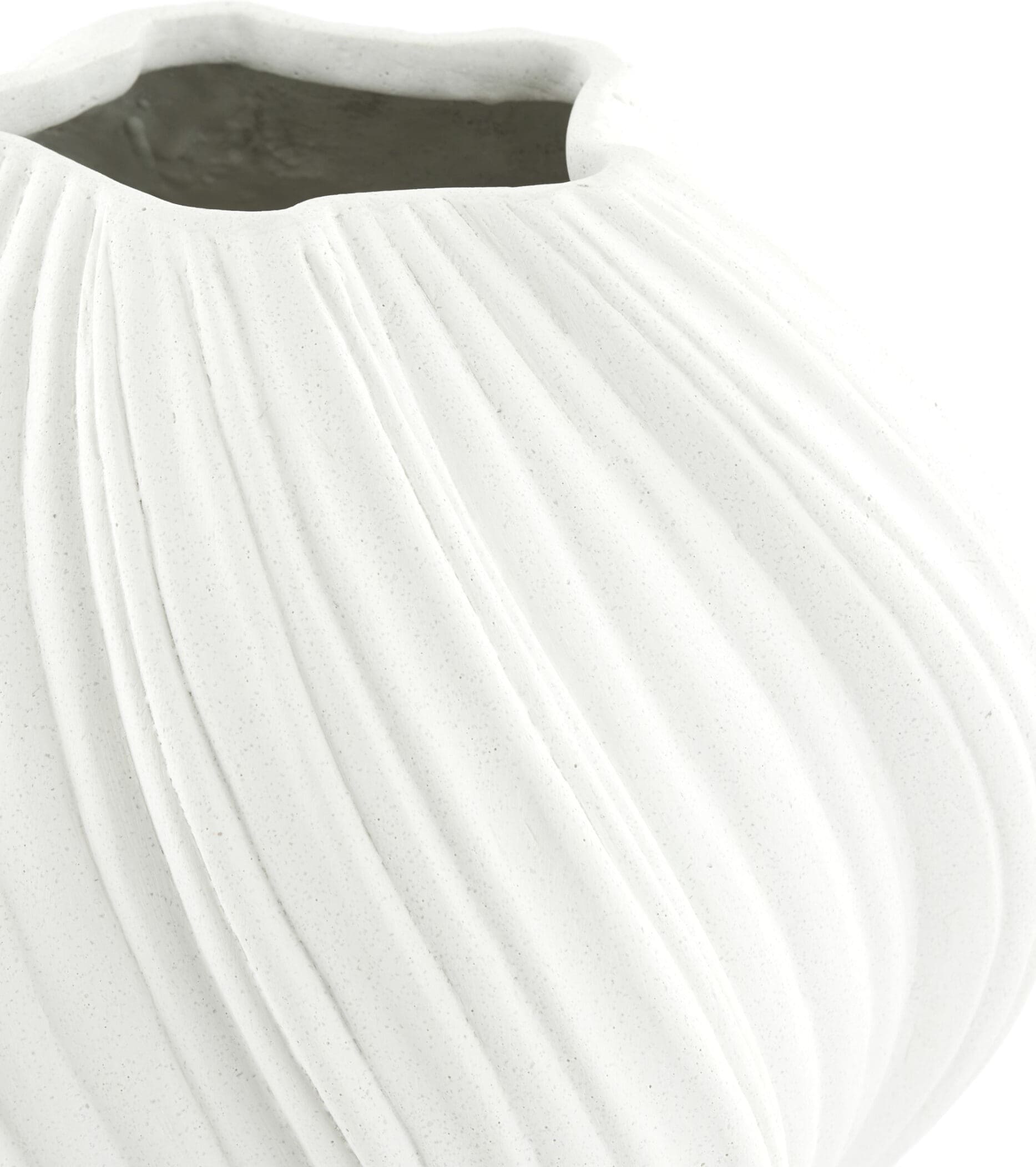 Light & Living Vaas Yatung - crème Wit Vaas