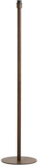 Light & Living Vloerlamp Cerini - hout print donker bruin Bruin Vloerlamp