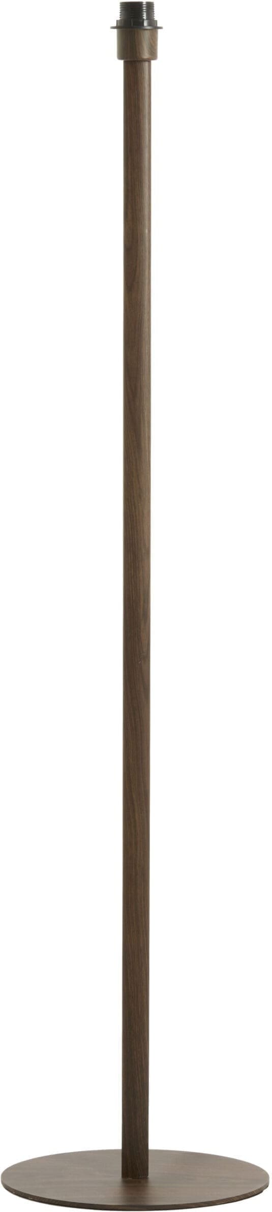 Light & Living Vloerlamp Cerini - hout print donker bruin Bruin Vloerlamp