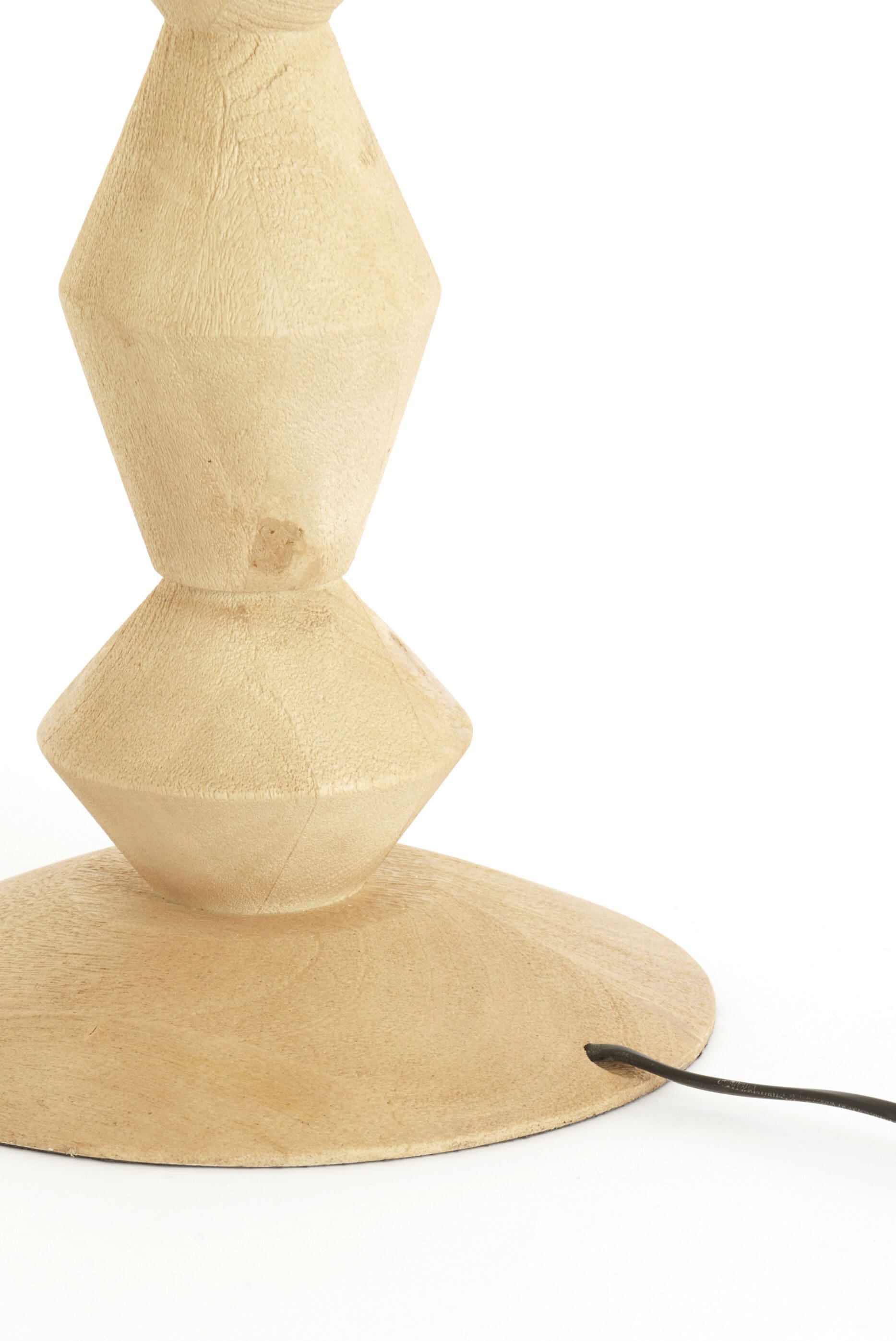 Light & Living Vloerlamp Edie - hout mat naturel Bruin Vloerlamp