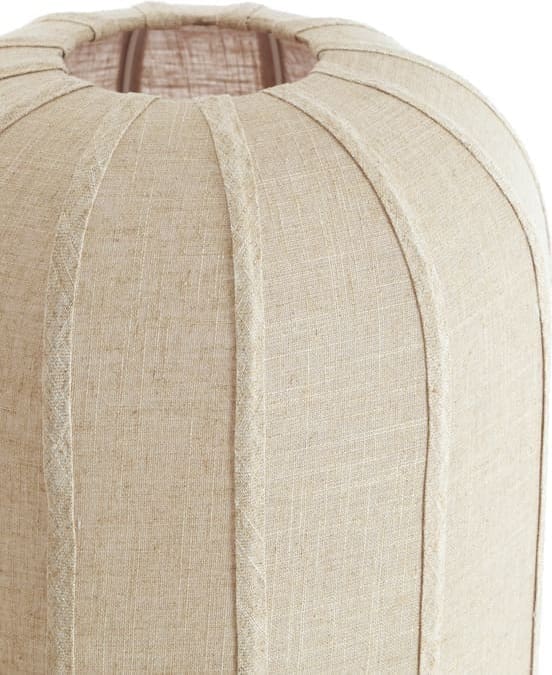Light & Living Vloerlamp Solune - linnen naturel+zand Bruin Vloerlamp