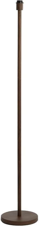Light & Living Vloerlamp Washington - hout print donker bruin Bruin Vloerlamp