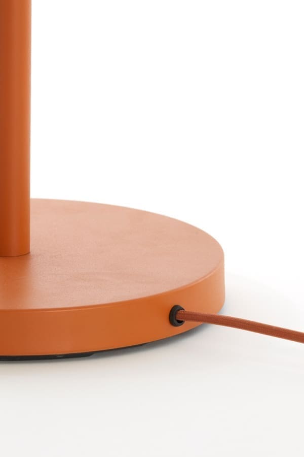 Light & Living Vloerlamp Washington - mat oranje Oranje Vloerlamp