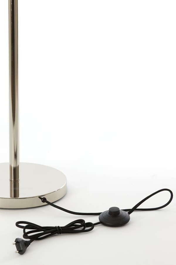 Light & Living Vloerlamp Washington - nikkel Zilver Vloerlamp