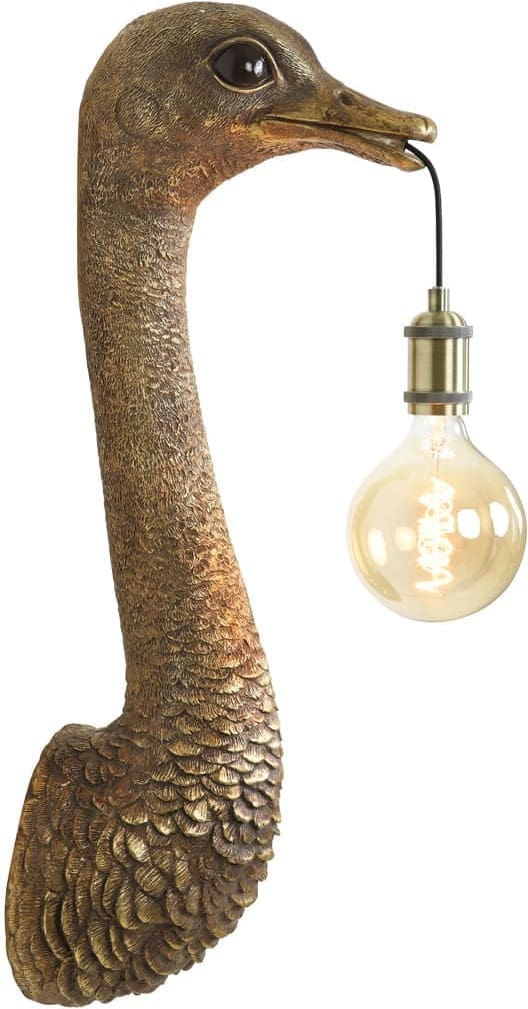 Light & Living Wandlamp Ostrich - antiek brons Brons Wandlamp
