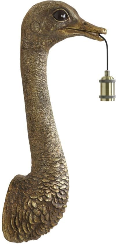 Light & Living Wandlamp Ostrich - antiek brons Brons Wandlamp