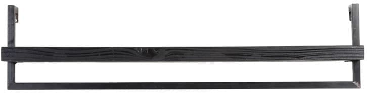 Light & Living Wandplank Maddison - hout mat zwart Zwart Wandplank