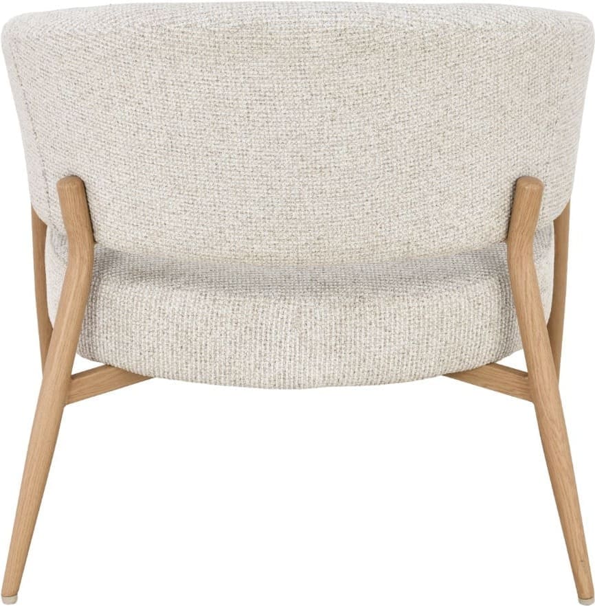 Livingfurn Fauteuil Dilan Hush Oak Bruin Fauteuil