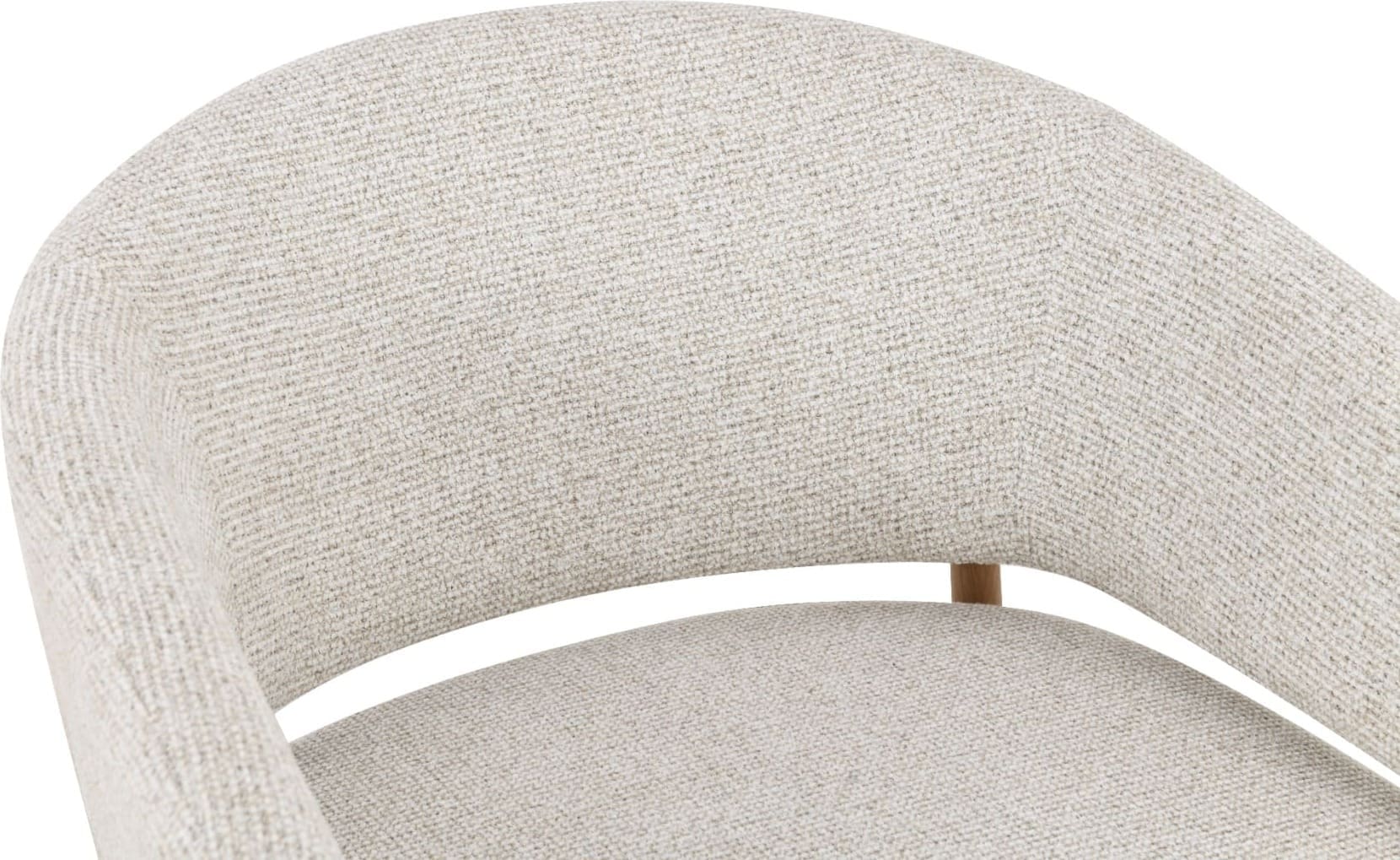 Livingfurn Fauteuil Dilan Hush Oak Bruin Fauteuil