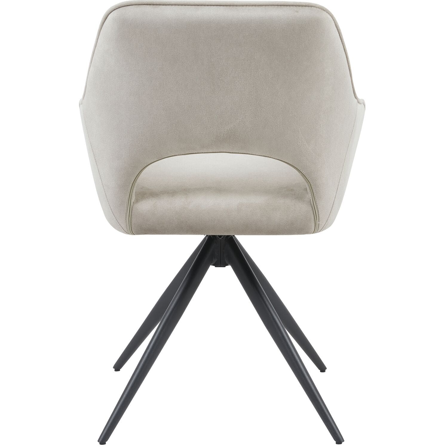 Profijt Meubel Eetkamerstoel Arranmore draaibaar beige Beige|Wit Eetkamerstoel