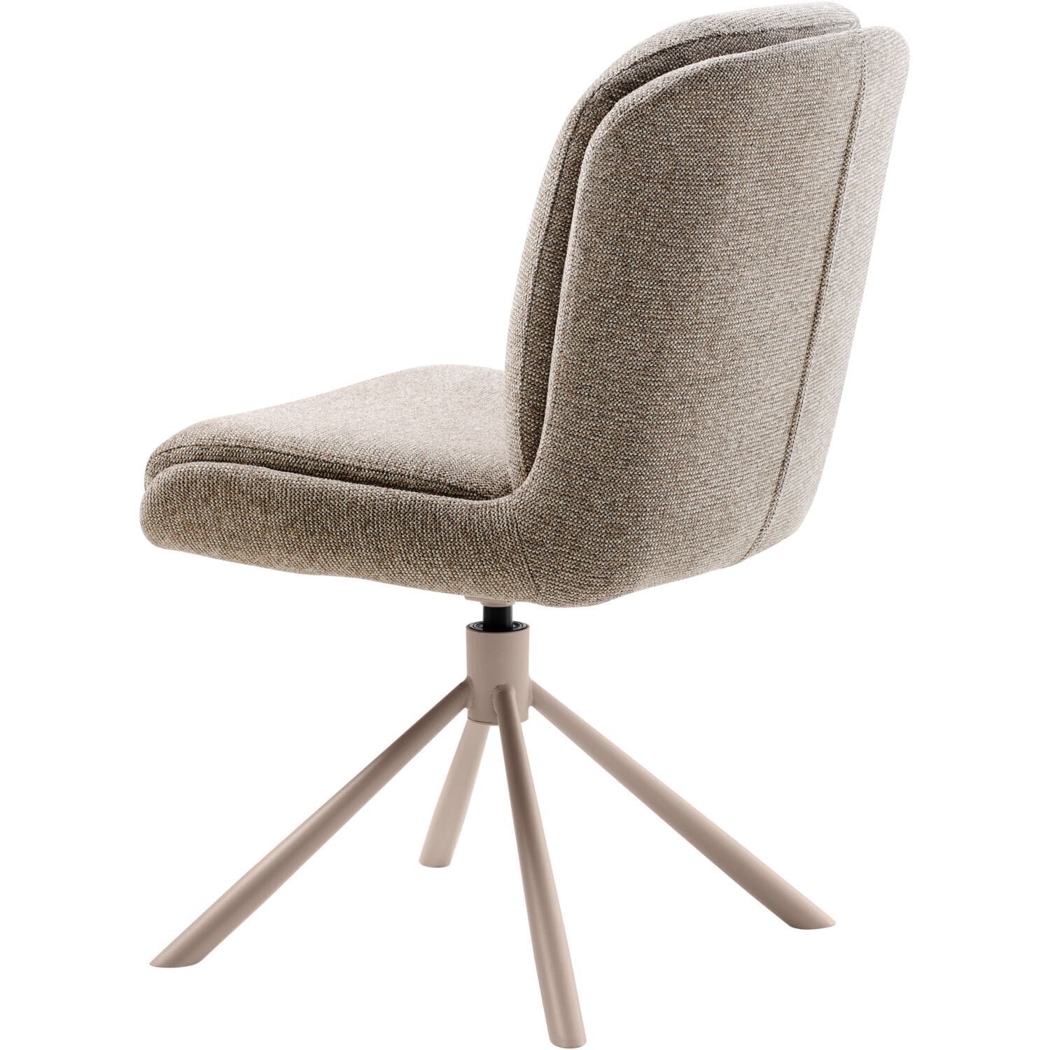 Profijt Meubel Eetkamerstoel Texico draaibaar taupe Taupe Eetkamerstoel