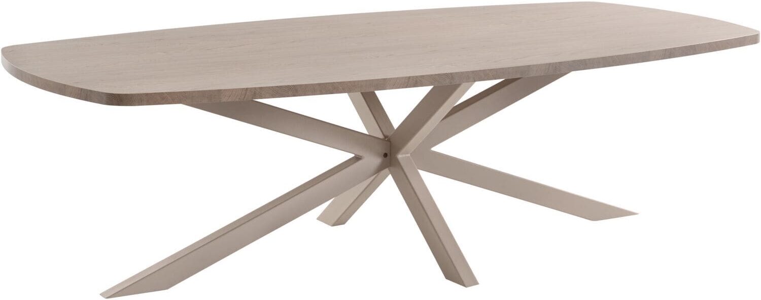 Profijt Meubel Eettafel Casalani 190x102 cm Deens ovaal Bruin Eettafel
