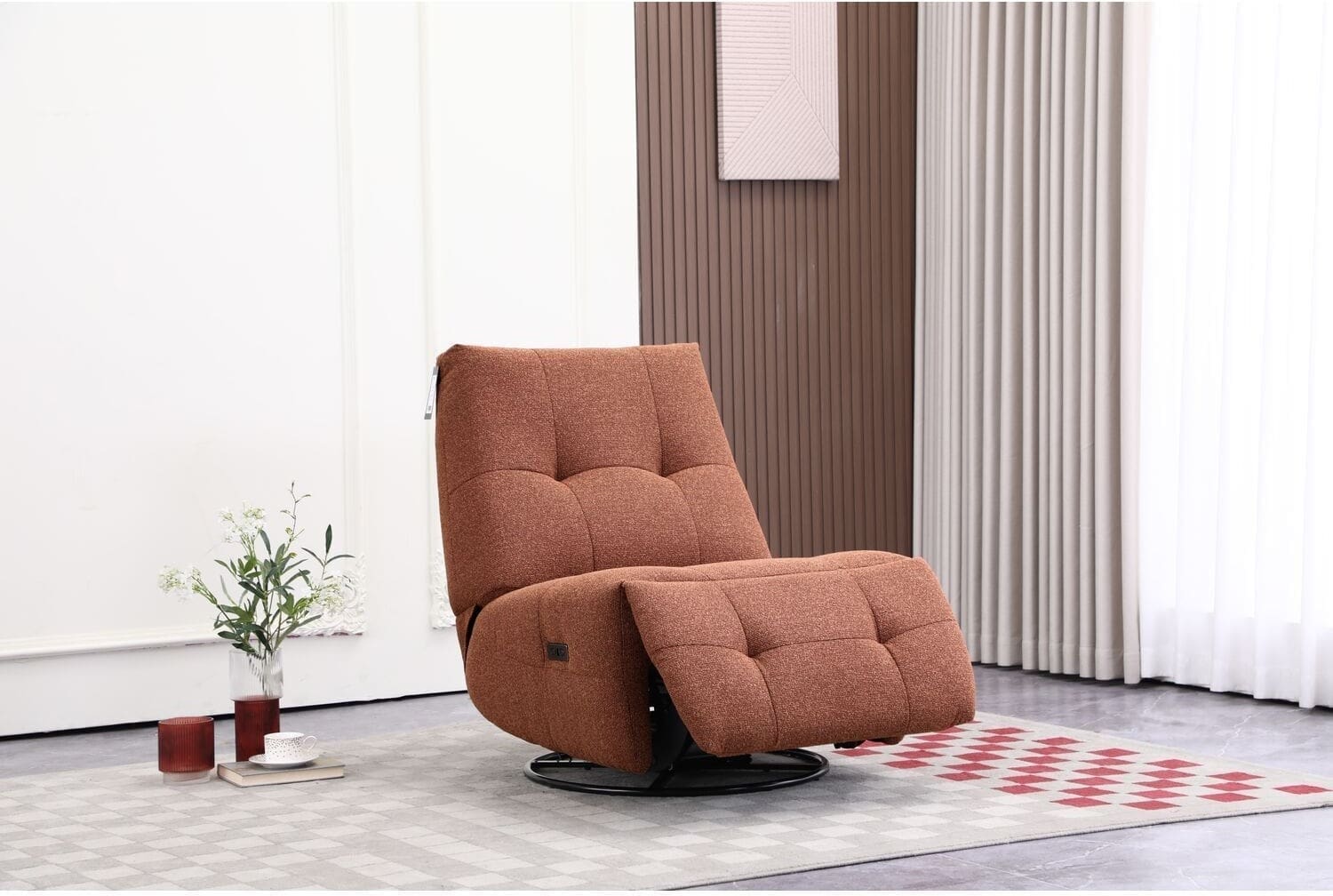 Profijt Meubel Relaxfauteuil Redan elektrisch bruin Bruin Fauteuil