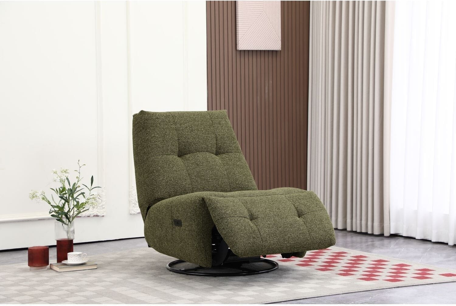 Profijt Meubel Relaxfauteuil Redan elektrisch groen Groen Fauteuil
