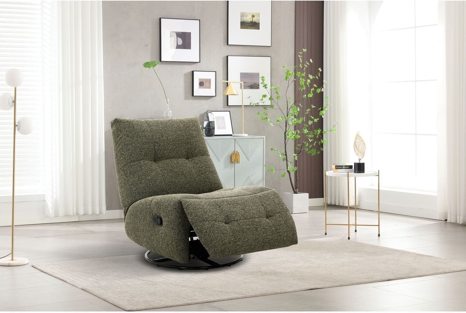 Profijt Meubel Relaxfauteuil Redan groen Groen Fauteuil