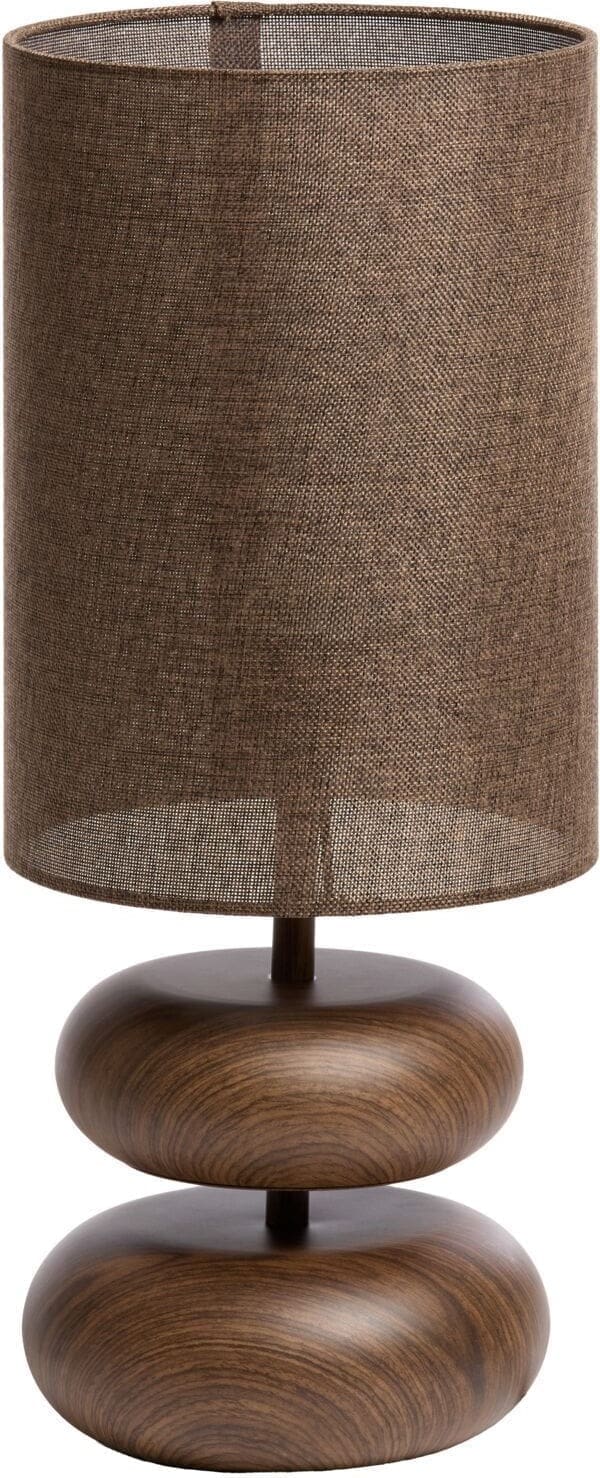 Profijt Meubel Tafellamp Luso bruin Bruin Tafellamp