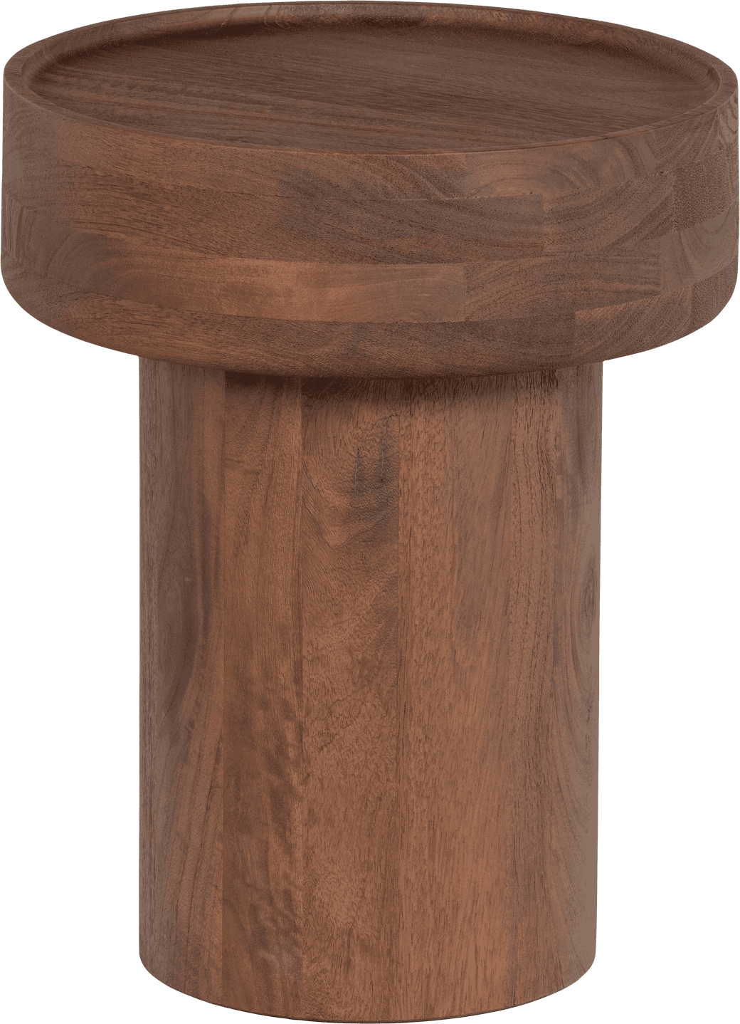 WOOOD Dara bijzettafel mangohout bruin Bruin Bijzettafel