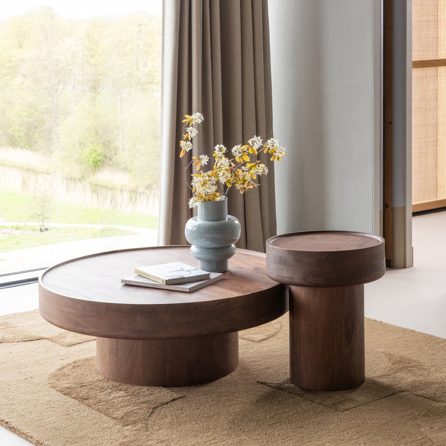 WOOOD Dara salontafel mangohout bruin Bruin Salontafel