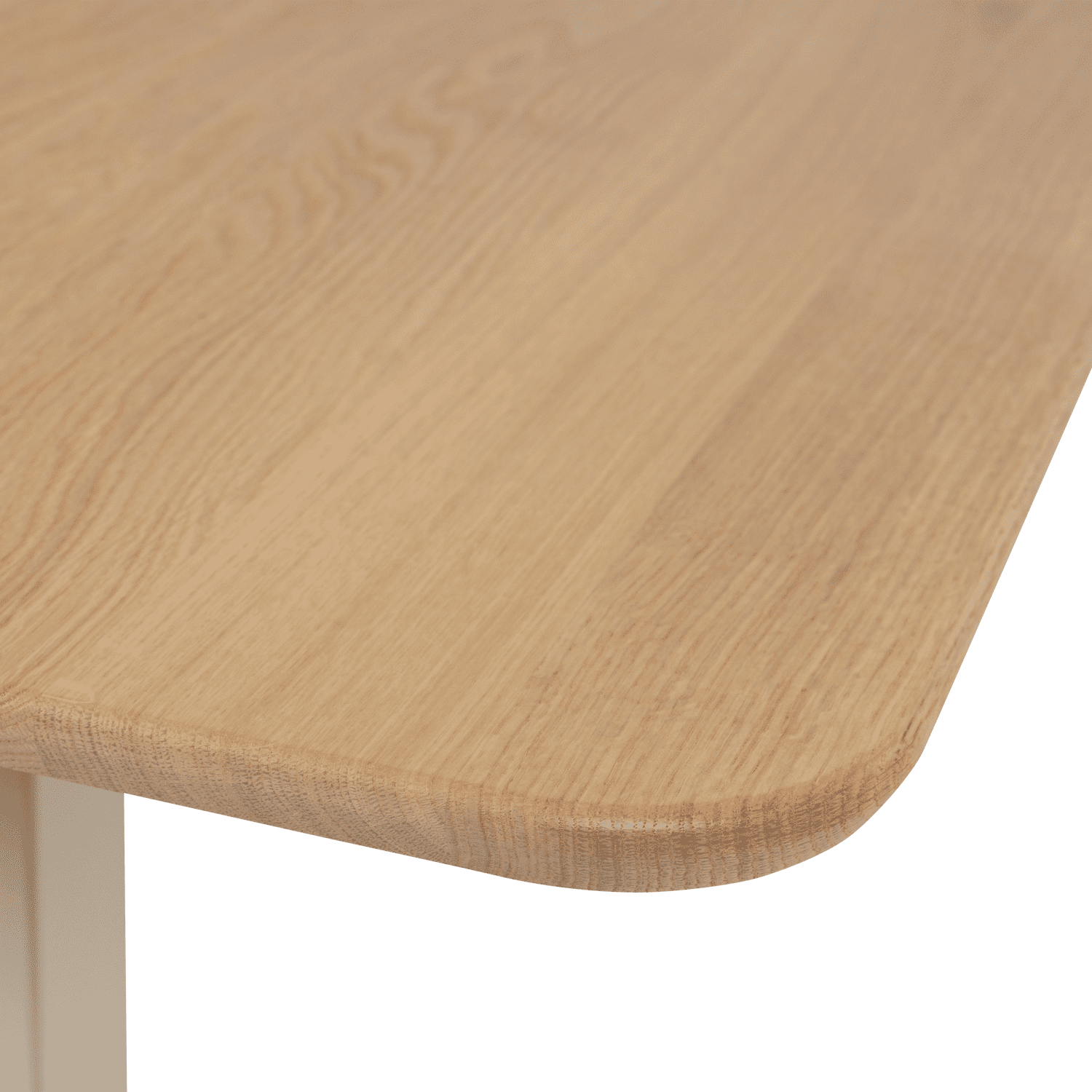 WOOOD Eettafel bartafel afgeronde hoek dl transparant Transparant Bartafel