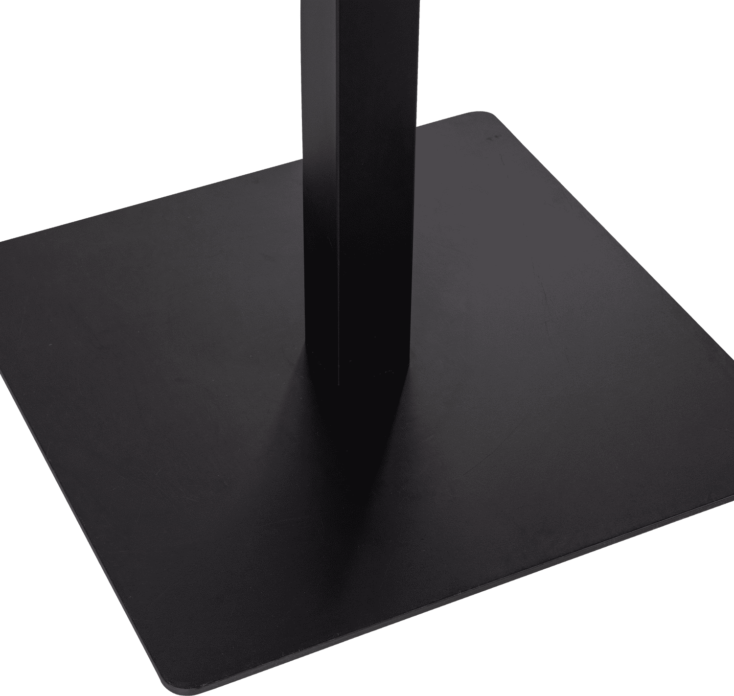WOOOD Eettafel bistro tafel eindstuk dl 80x74cm transparant Transparant