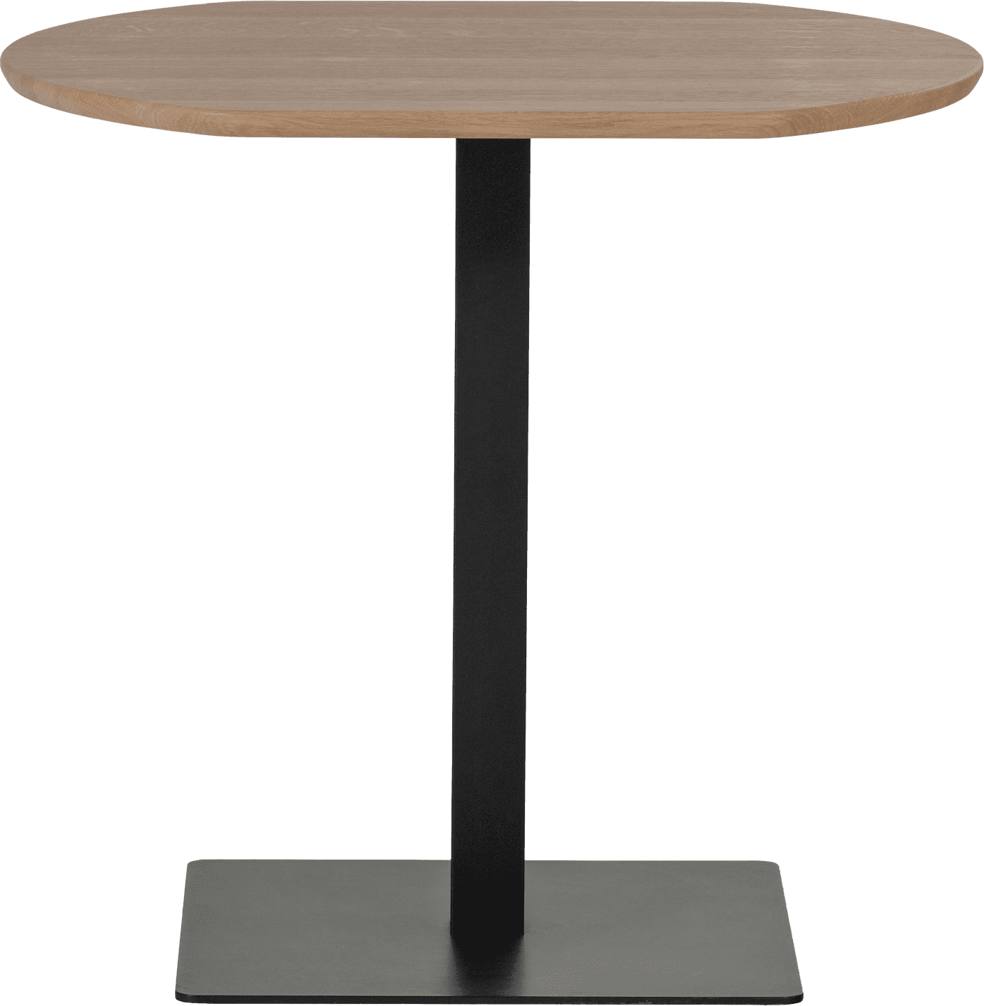 WOOOD Eettafel bistro tafel tussenstuk dl 80x74cm transparant Transparant