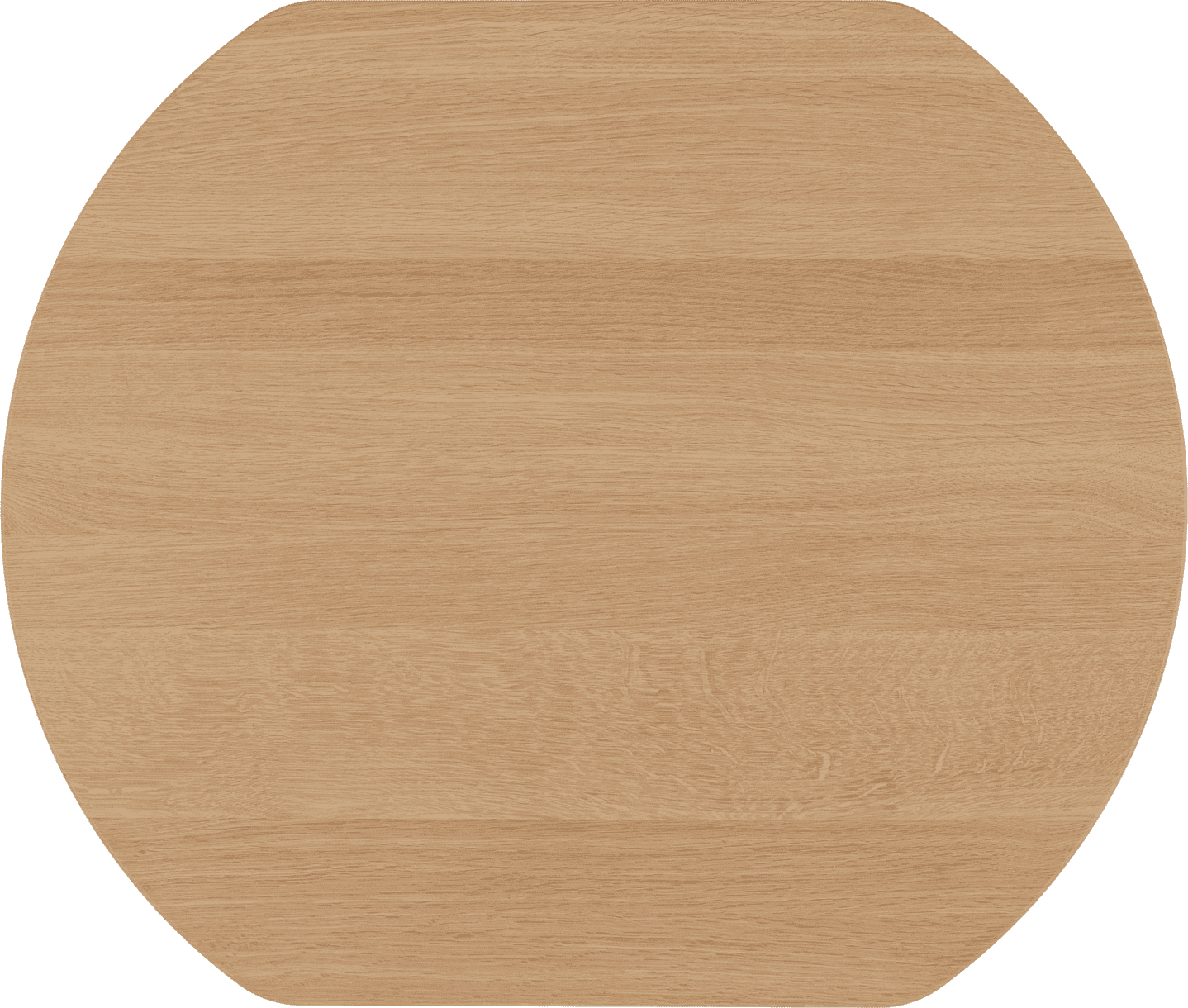 WOOOD Eettafel bistro tafel tussenstuk dl 80x74cm transparant Transparant