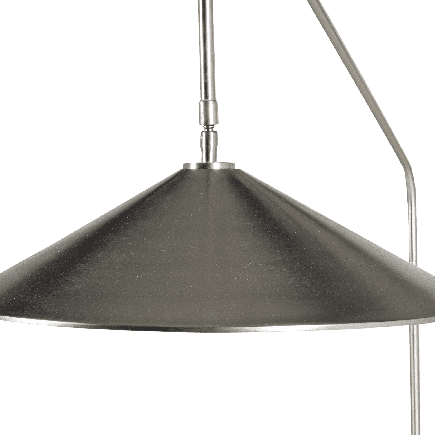 WOOOD Korn vloerlamp metaal chrome Chroom Vloerlamp