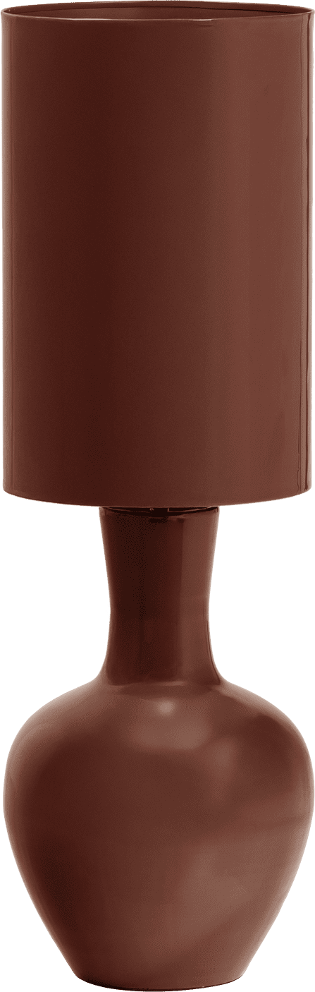 WOOOD Loa tafellamp xl metaal hoogglans rood Rood Tafellamp