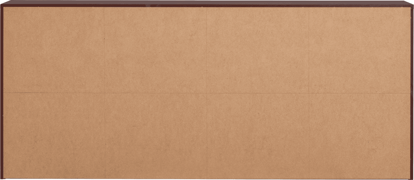 WOOOD Merel dressoir grenen bordeauxrood Bordeaux Dressoir|Kast